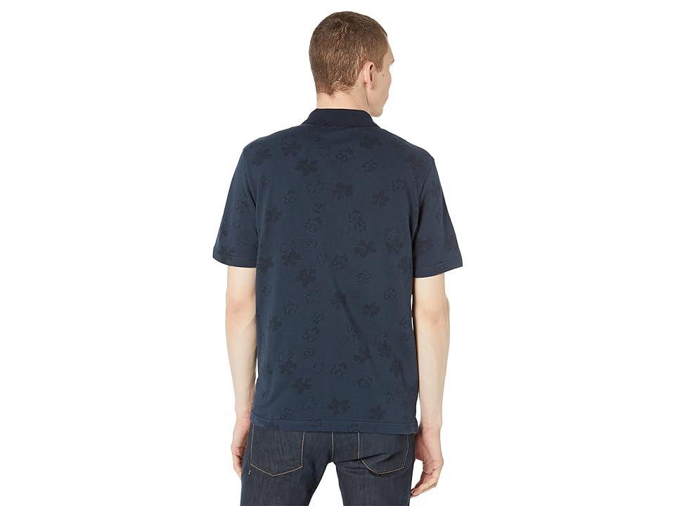 Ted Baker Tyssen Flower Jacquard Polo Men's Clothing Product Image