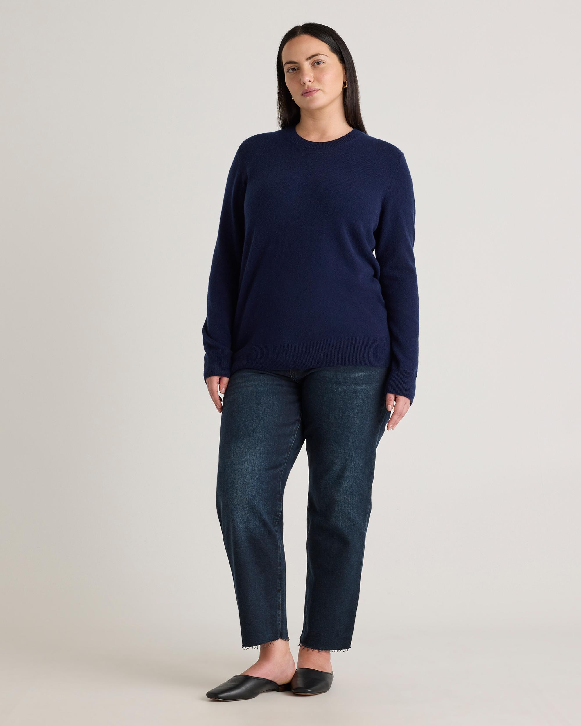 Quince | Women's Mongolian Cashmere Crewneck Sweater Product Image