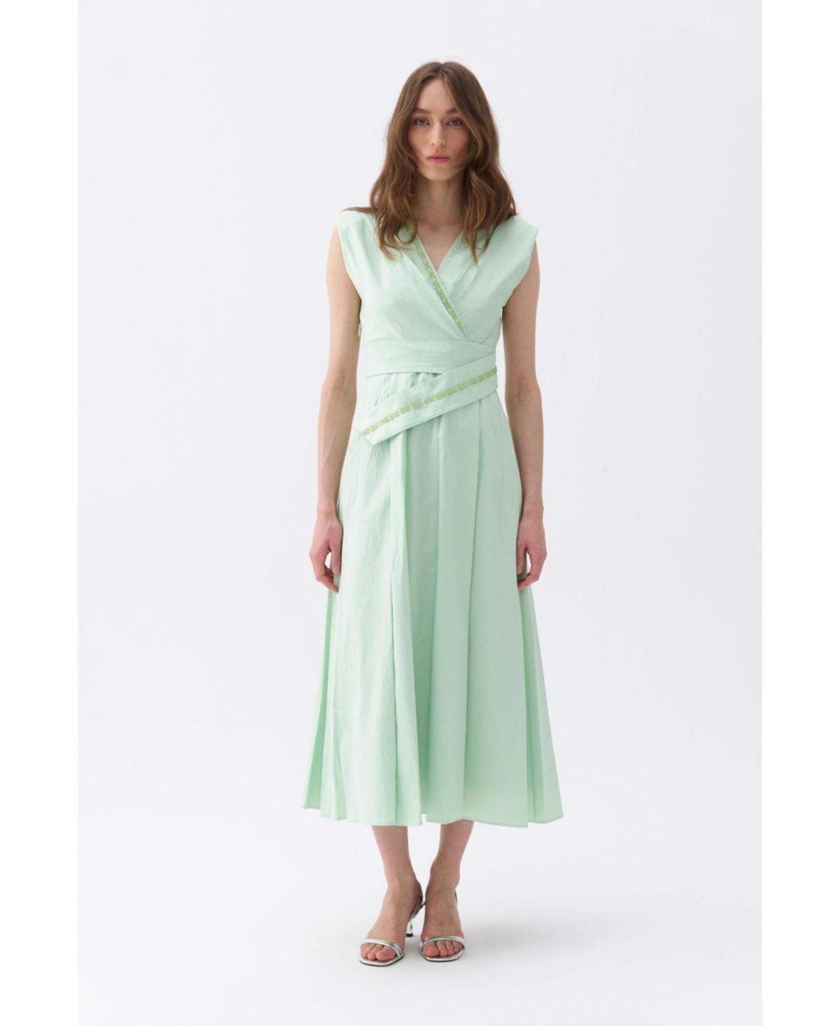 Nocturne Womens Stone Embroidered Dress Product Image