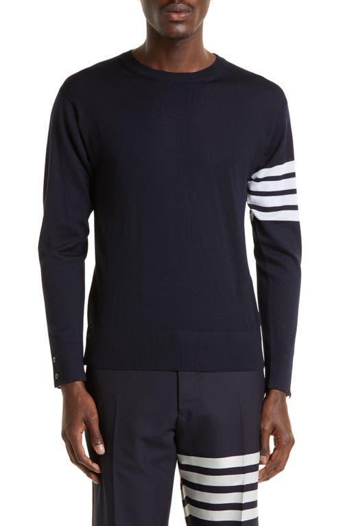 Mens Classic Merino Wool Crewneck Sweater Product Image