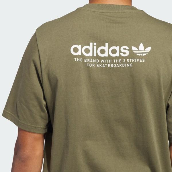 adidas 4.0 Logo Tee (Gender Neutral) Olive Strata XL Unisex Product Image