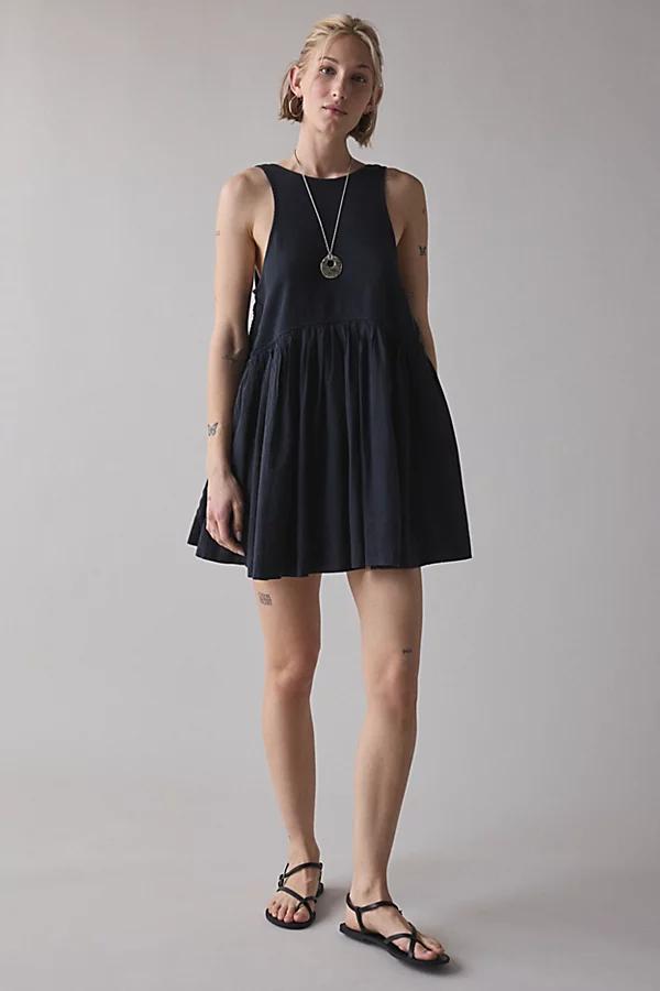 Urban Outfitters UO Lucia Trapeze Cotton Sleeveless Mini Dress Womens at Urban Outfitters Product Image