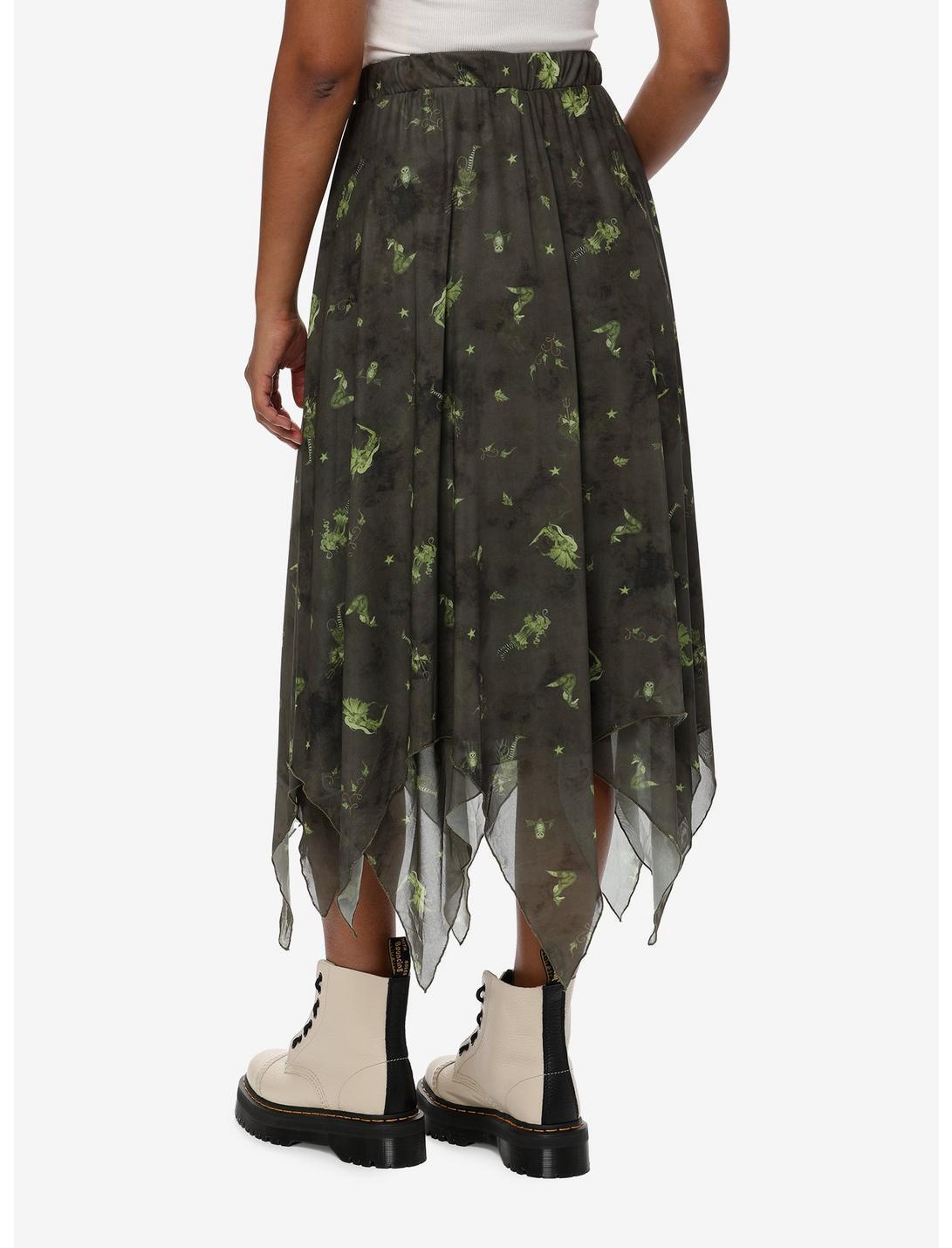 Forest Fairy Hanky Hem Midi Skirt By Amy Brown Product Image