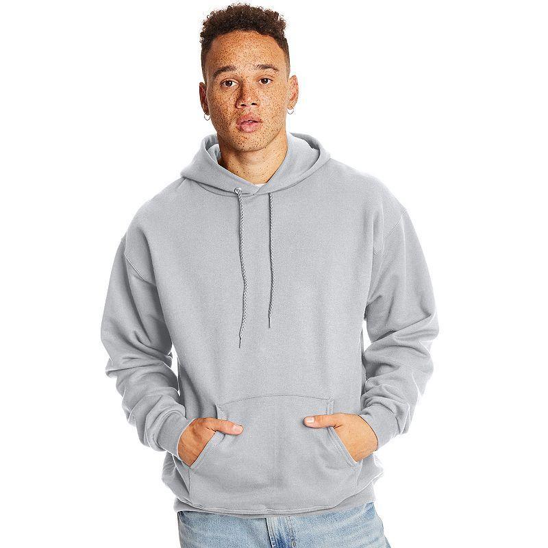Men's Hanes Ultimate® Fleece Pullover Hoodie, Size: Small, Blue Product Image