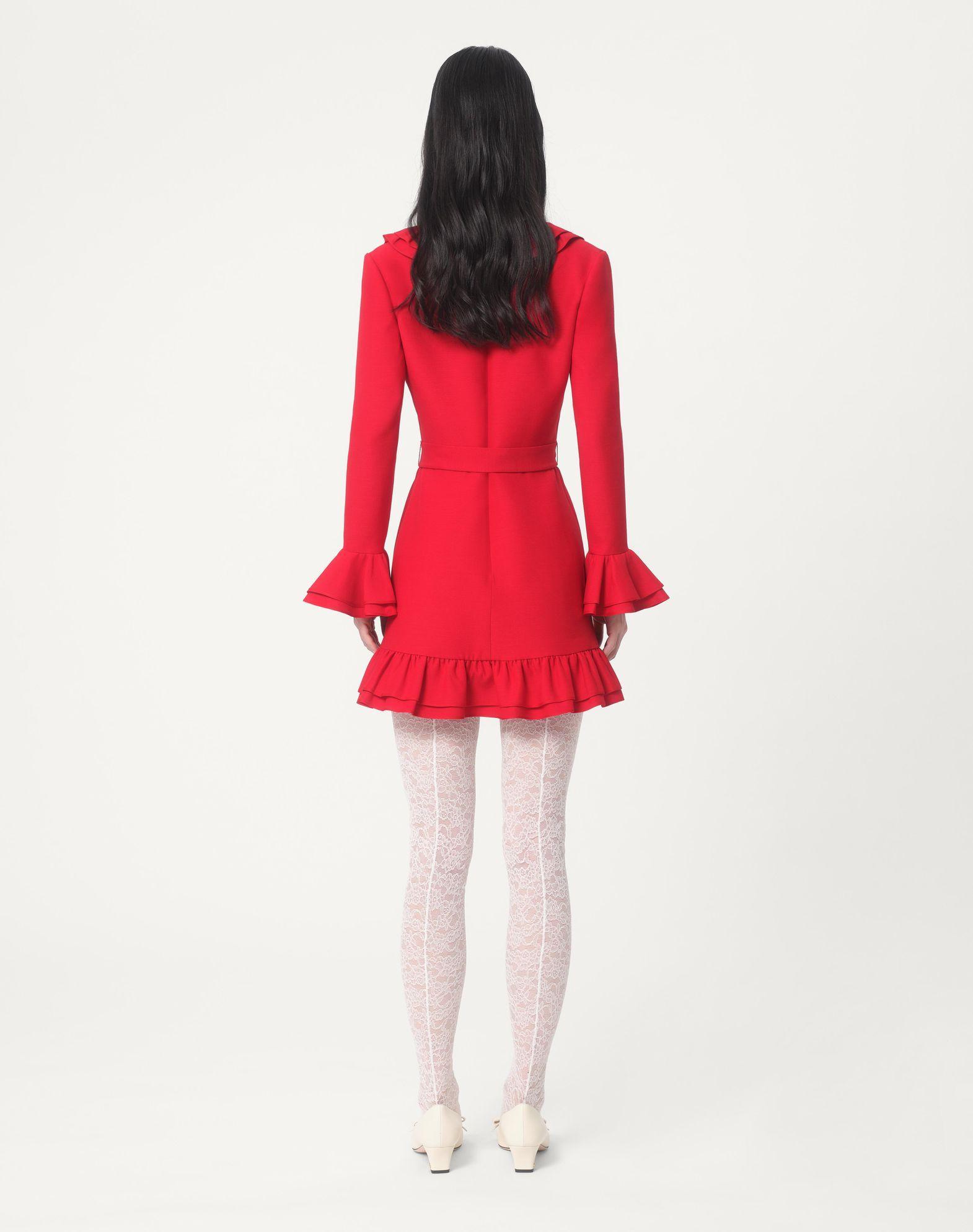 Crepe Couture Short Dress  Product Image