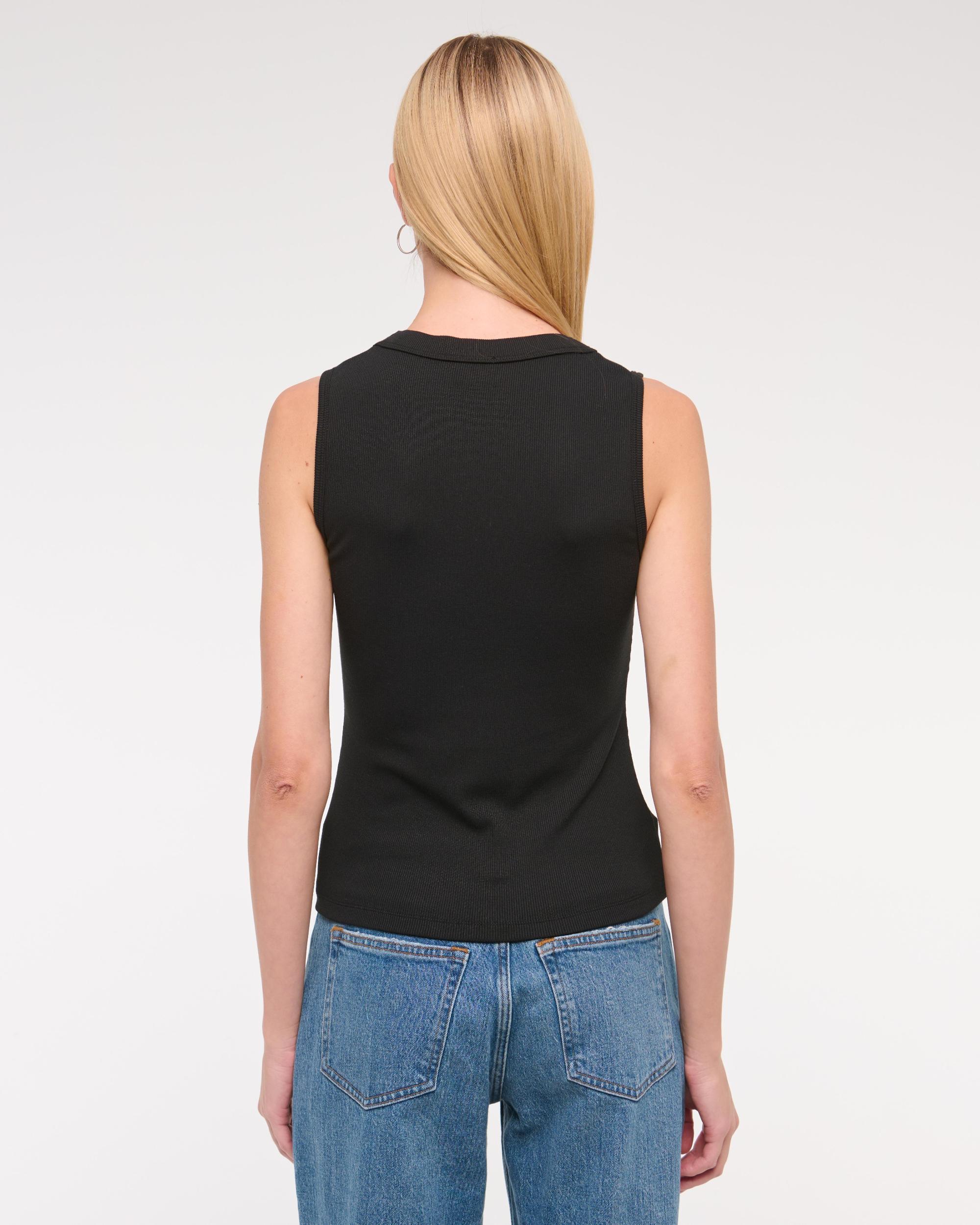 Asymmetrical Button-Through Top Product Image