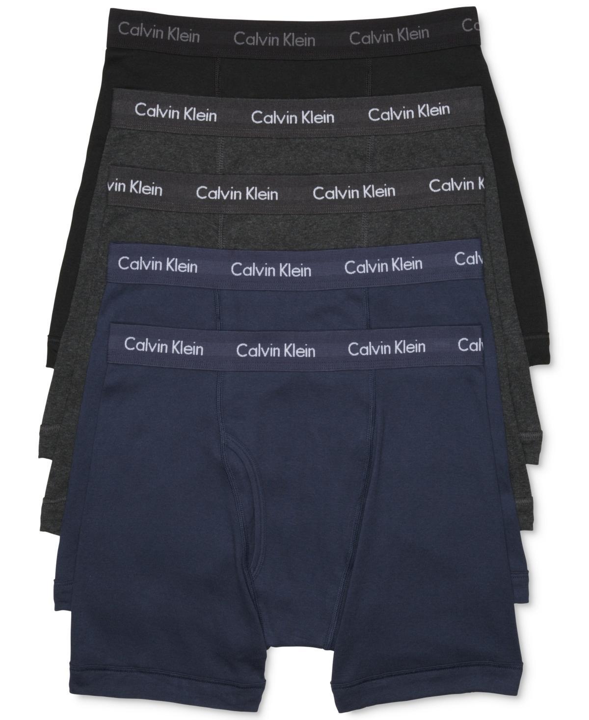 Calvin Klein Men's Cotton Classics 5-Pack Boxer Brief - Multi - S Product Image