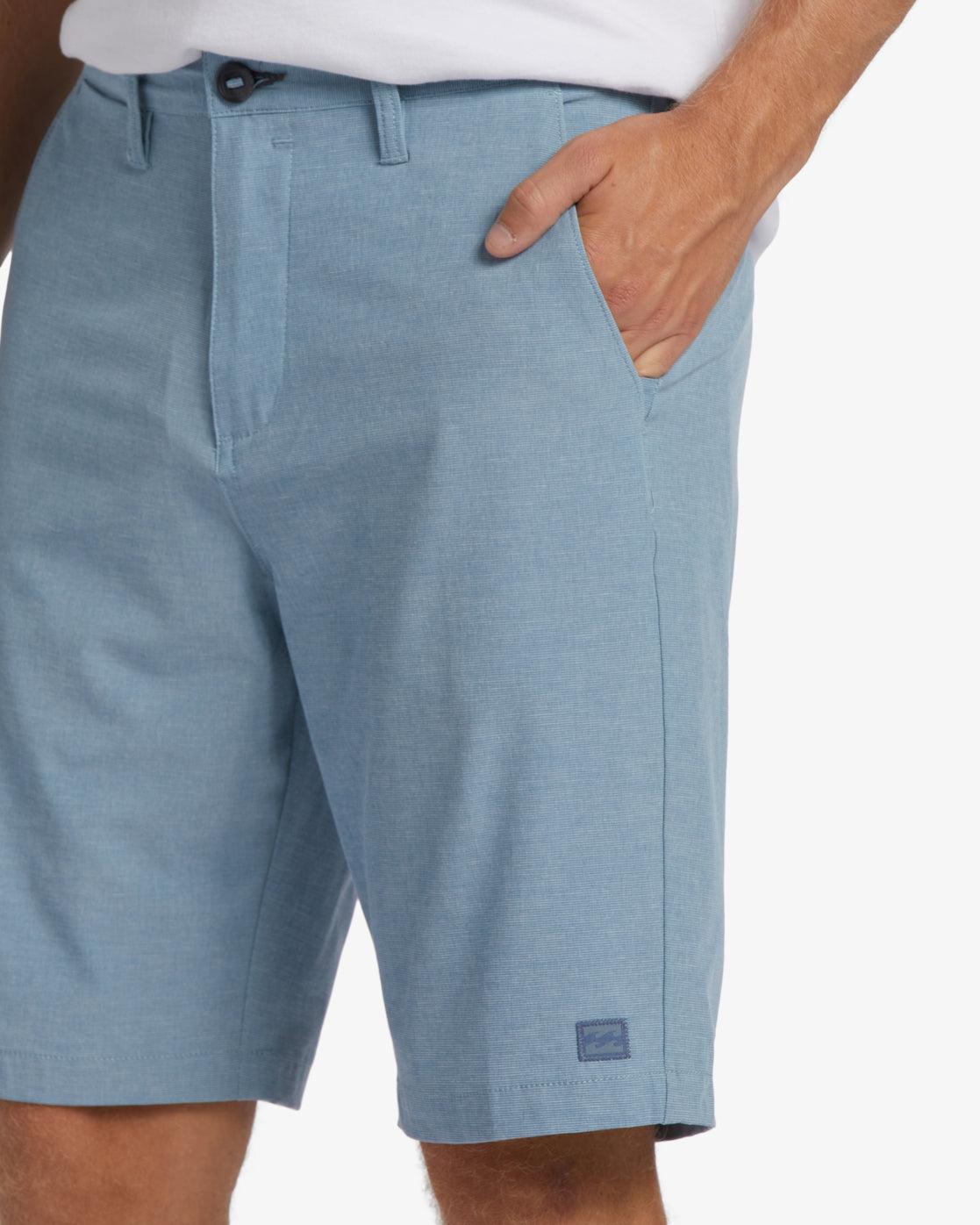 Crossfire 21" Hybrid Submersible Shorts - Dusty Blue Male Product Image