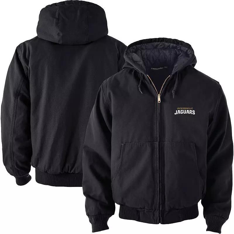 Men's Dunbrooke Black Arizona Cardinals Big & Tall Dakota Canvas Hoodie Full-Zip Jacket, Size: XLT Product Image