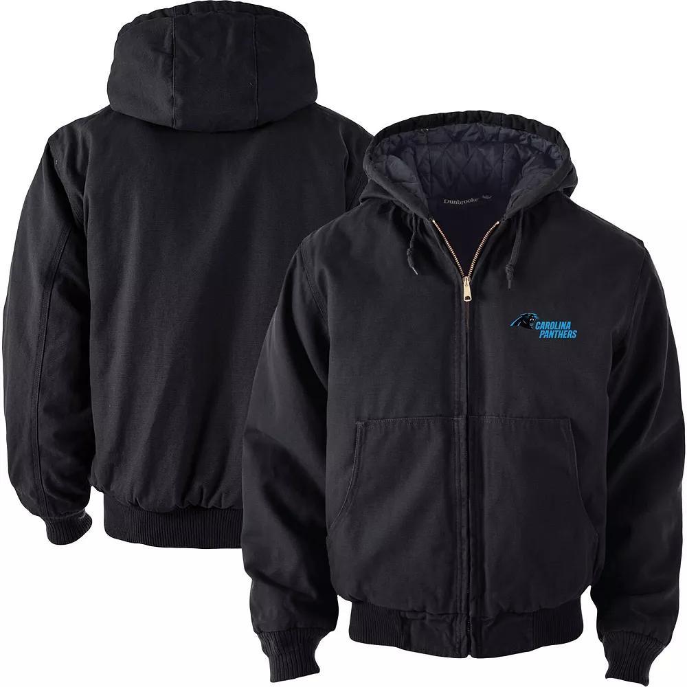 Men's Dunbrooke Black Arizona Cardinals Big & Tall Dakota Canvas Hoodie Full-Zip Jacket, Size: XLT Product Image