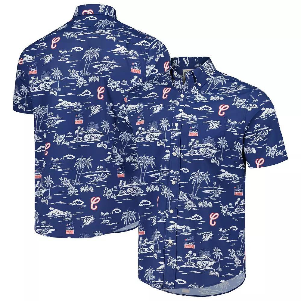 Men's Reyn Spooner Navy Chicago White Sox Kekai Button-Up Shirt, Size: Small, Blue Product Image