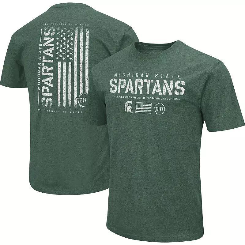 Men's Colosseum Maroon Texas A&M Aggies OHT Military Appreciation Flag 2.0 T-Shirt, Size: XL, Red Product Image