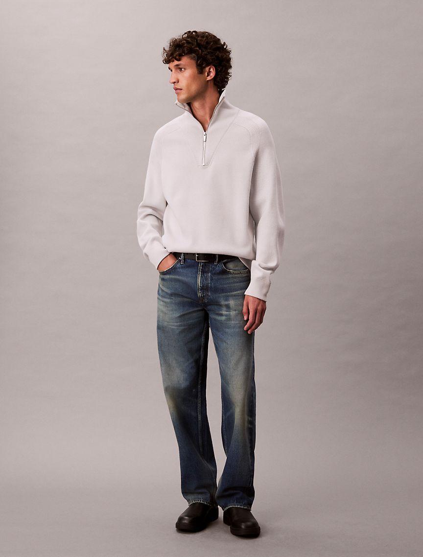 Tech Knit Mock Neck Sweater Product Image