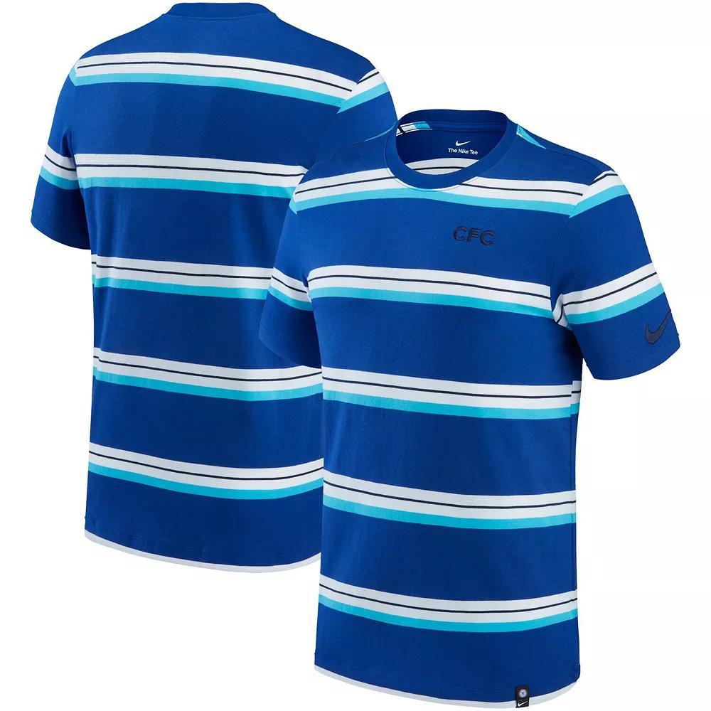 Men's Nike Blue Chelsea Ignite T-Shirt, Size: Medium, Chl Blue Product Image