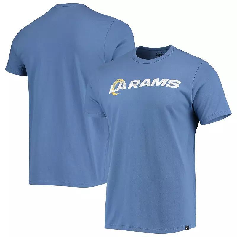 Men's '47 Royal Los Angeles Rams Replay Franklin T-Shirt, Size: Large, Blue Product Image