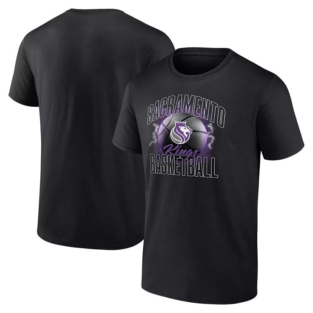 Mens Fanatics Branded Black Sacramento Kings Match Up T-Shirt Product Image