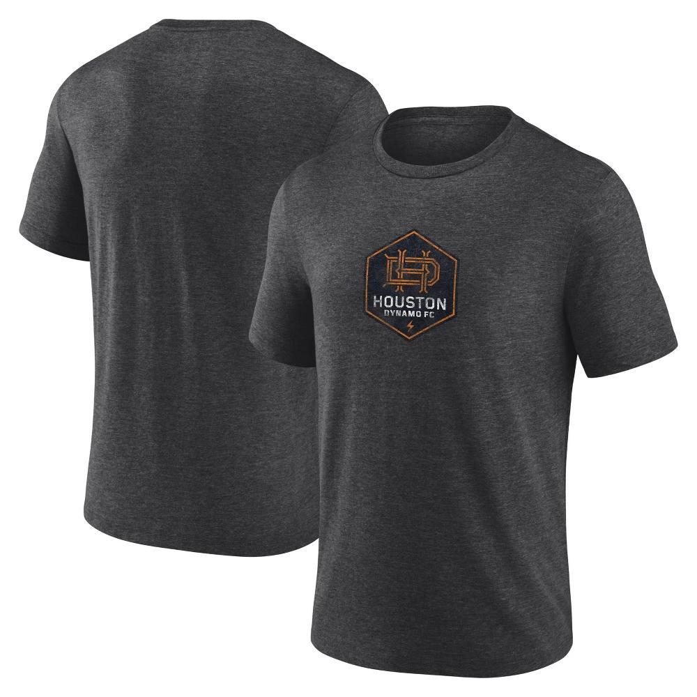 MLS Houston Dynamo Mens Short Sleeve Tri-Blend T-Shirt Product Image
