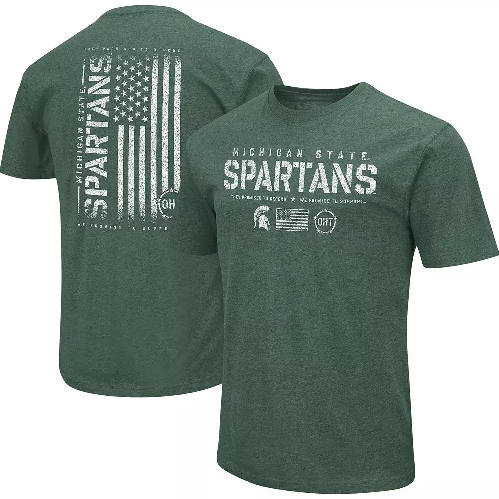 Men's Colosseum Maroon Texas A&M Aggies OHT Military Appreciation Flag 2.0 T-Shirt, Size: XL, Red Product Image