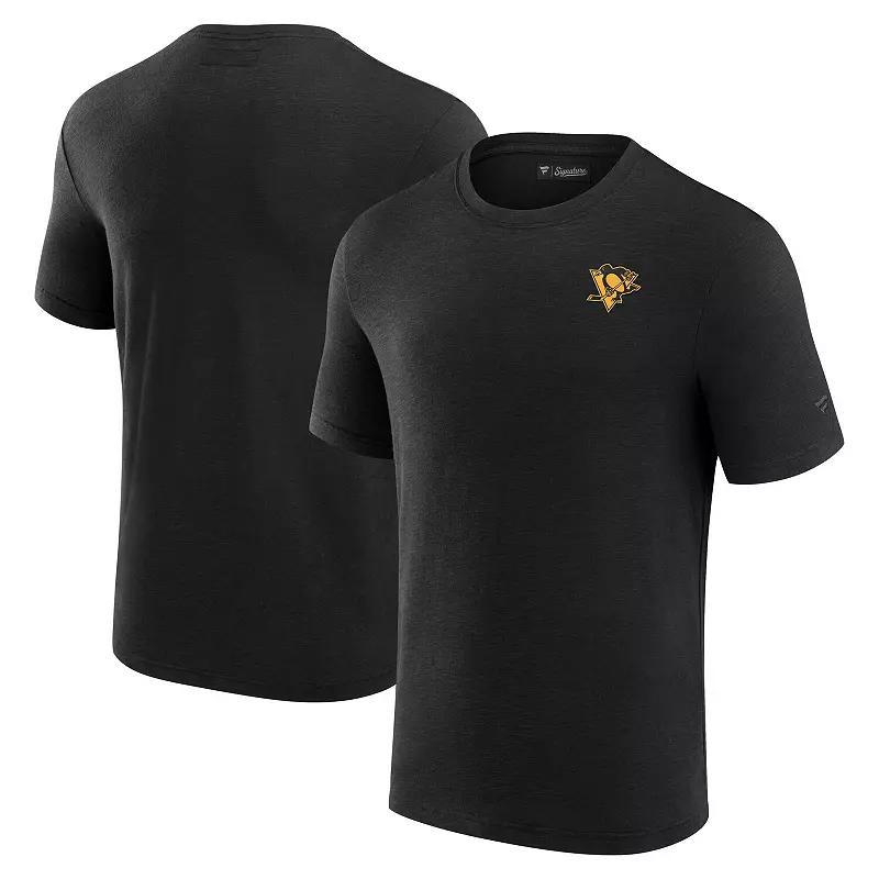 Men's Fanatics Signature Navy Cleveland Guardians Modal Short Sleeve T-Shirt, Size: Medium, Grd Blue Product Image
