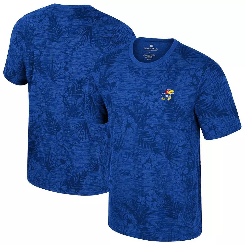 Men's Colosseum Black Colorado Buffaloes Floral Printed T-Shirt, Size: XL Product Image