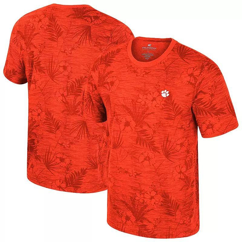 Men's Colosseum Black Colorado Buffaloes Floral Printed T-Shirt, Size: XL Product Image