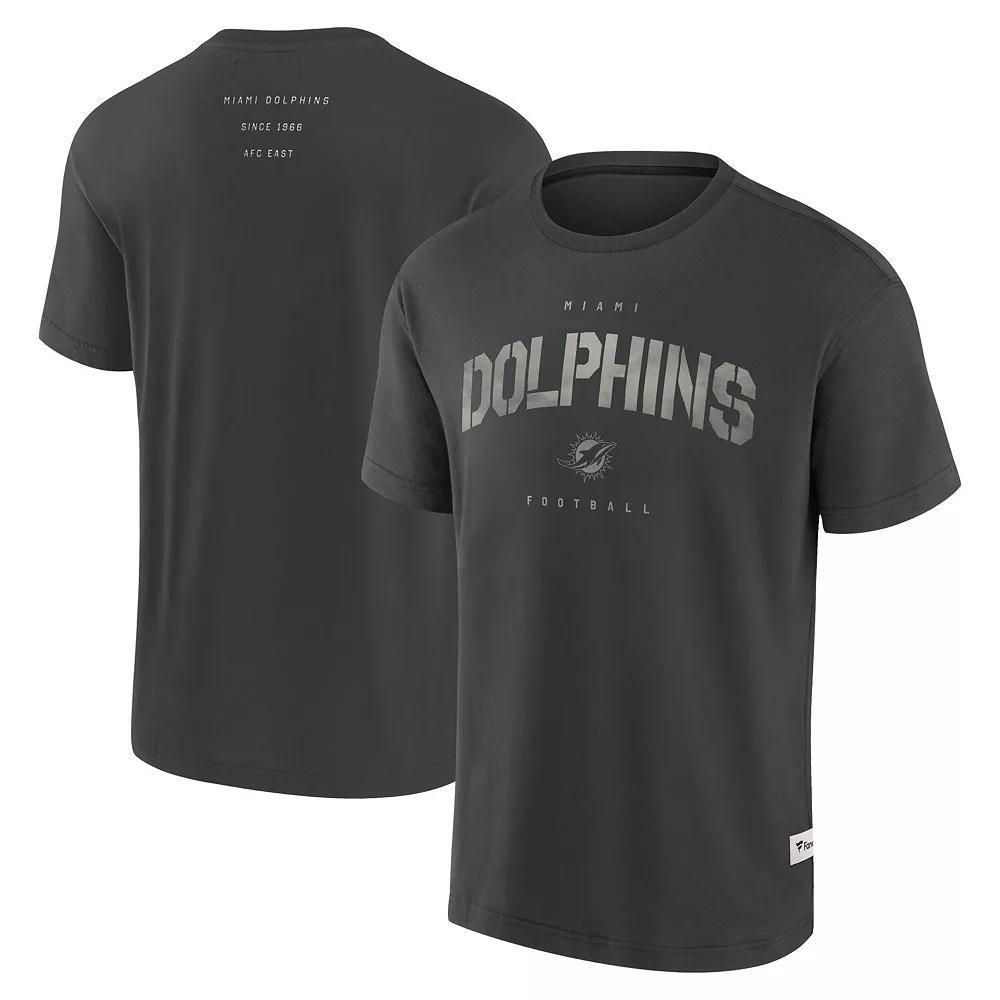 Mens Nike Denver Broncos Horizontal Lockup Legend Performance T-Shirt Blue Product Image