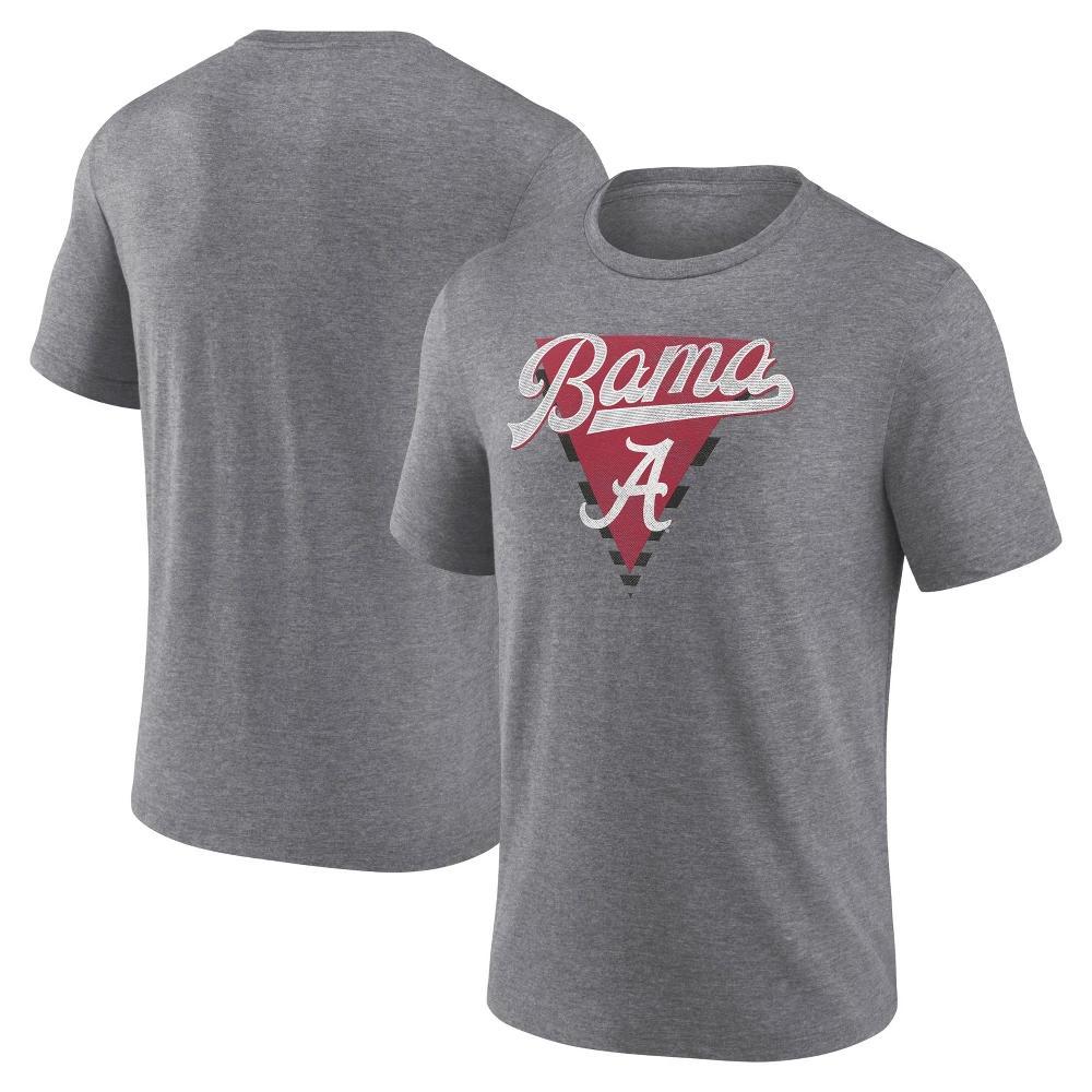 Men's Fanatics Heather Charcoal Las Vegas Raiders Divided Warp Tri-Blend T-Shirt, Size: Large, Lvr Charco Product Image