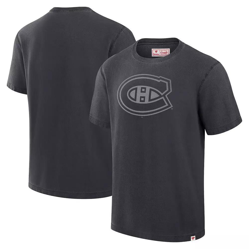 Men's Fanatics Black Montreal Canadiens T-Shirt, Size: Large, Cnd Black Product Image