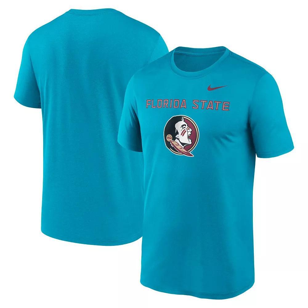 Men's Nike Cardinal Arizona Cardinals Horizontal Lockup Legend Performance T-Shirt, Size: Medium, Red Product Image