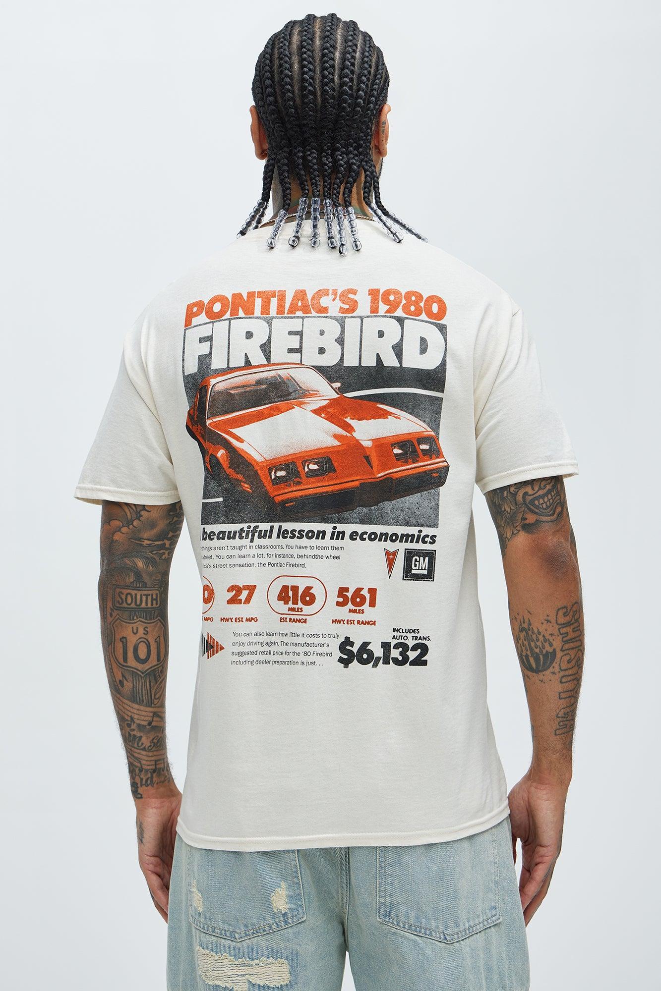 Pontiac 1980 Firebird Short Sleeve Tee - Cream Product Image