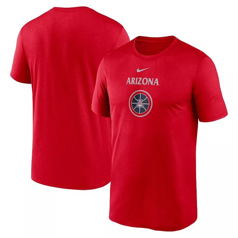 Men's Nike Red Arizona Wildcats On-Court Basketball Legend Practice Performance T-Shirt, Size: 2XL Product Image