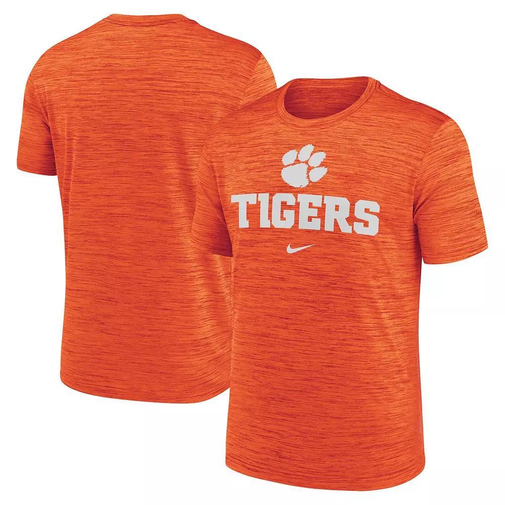 Men's Nike Orange Clemson Tigers Primetime Velocity T-Shirt, Size: Large Product Image