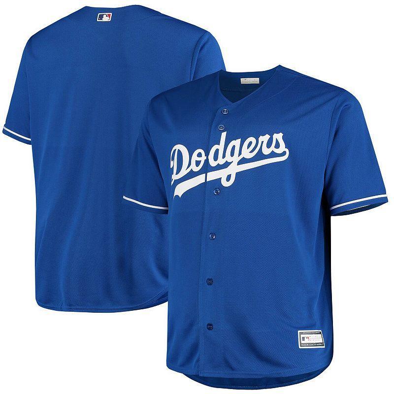 Mens Royal Los Angeles Dodgers Big & Tall Replica Alternate Team Jersey Product Image