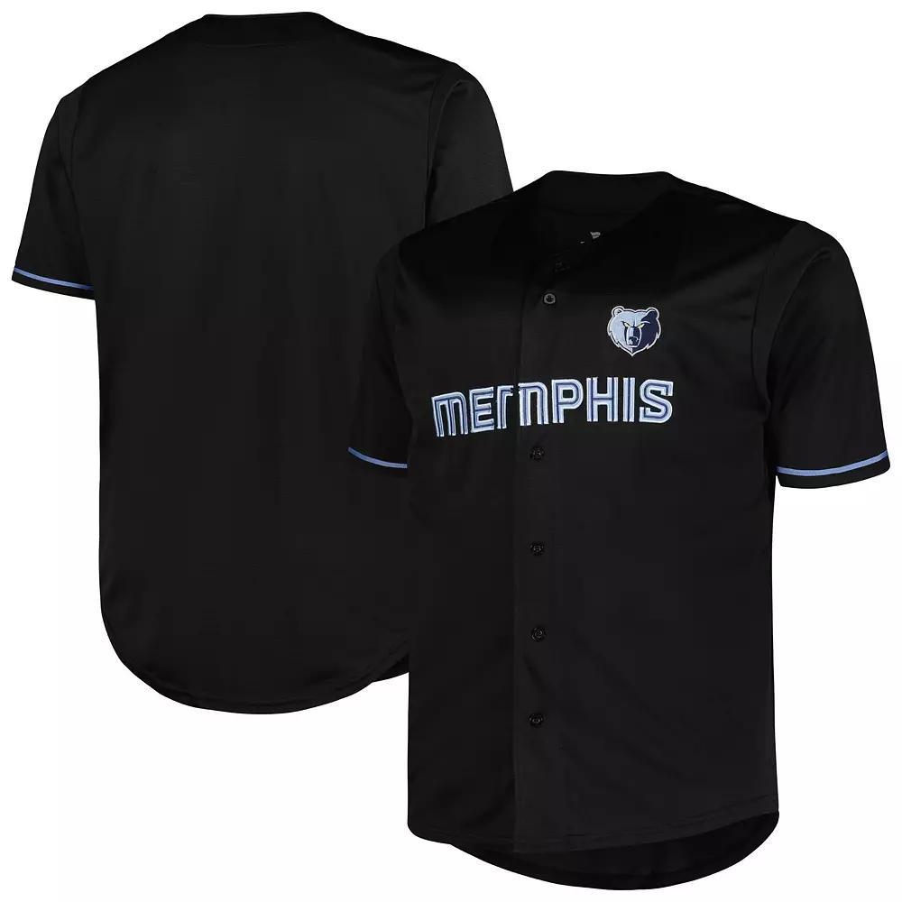 Men's Profile Black Memphis Grizzlies Big & Tall Pop Jersey, Size: 3XB, Grz Black Product Image