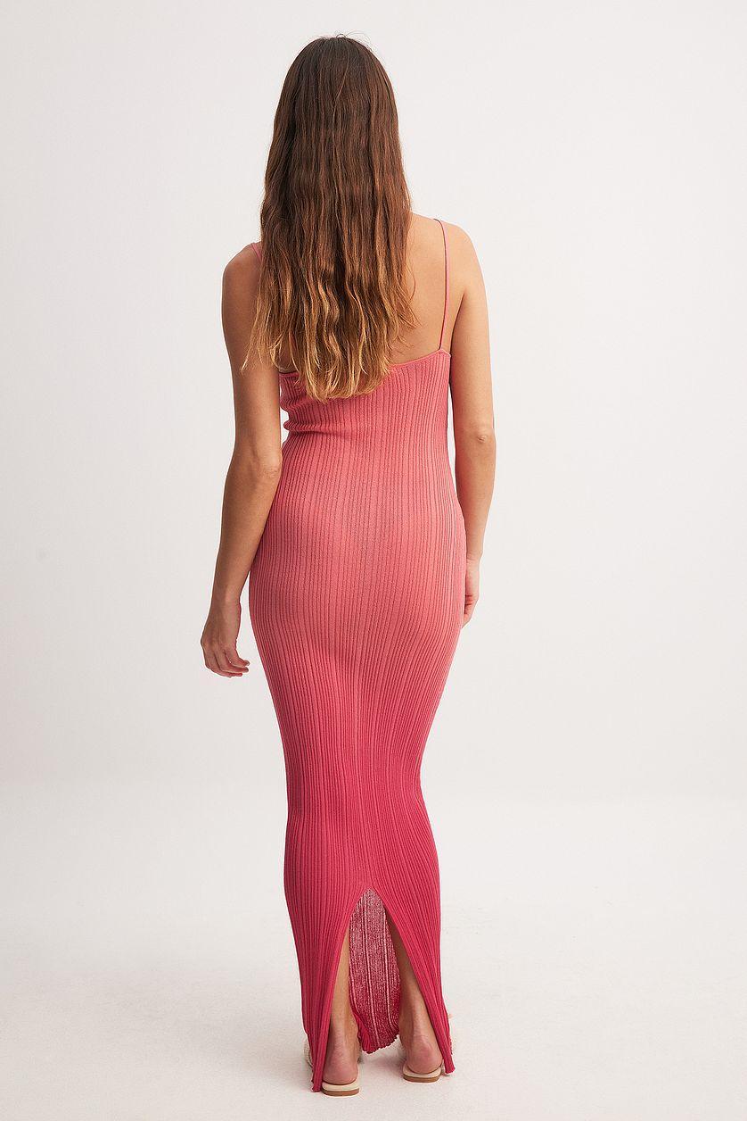 Knitted Ombre Maxi Dress Product Image