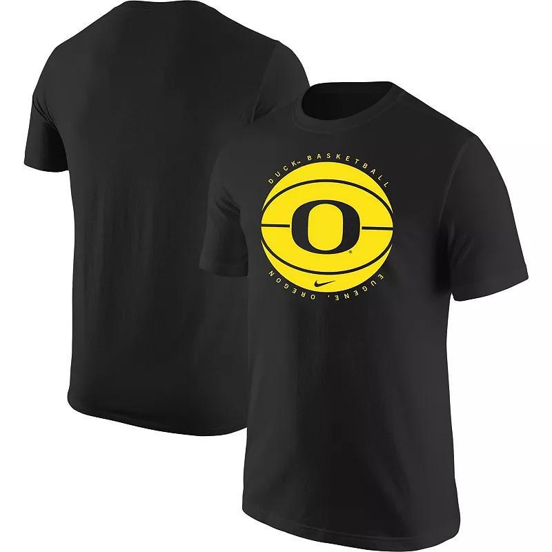 Mens Nike Oregon Ducks Basketball Logo T-Shirt Product Image