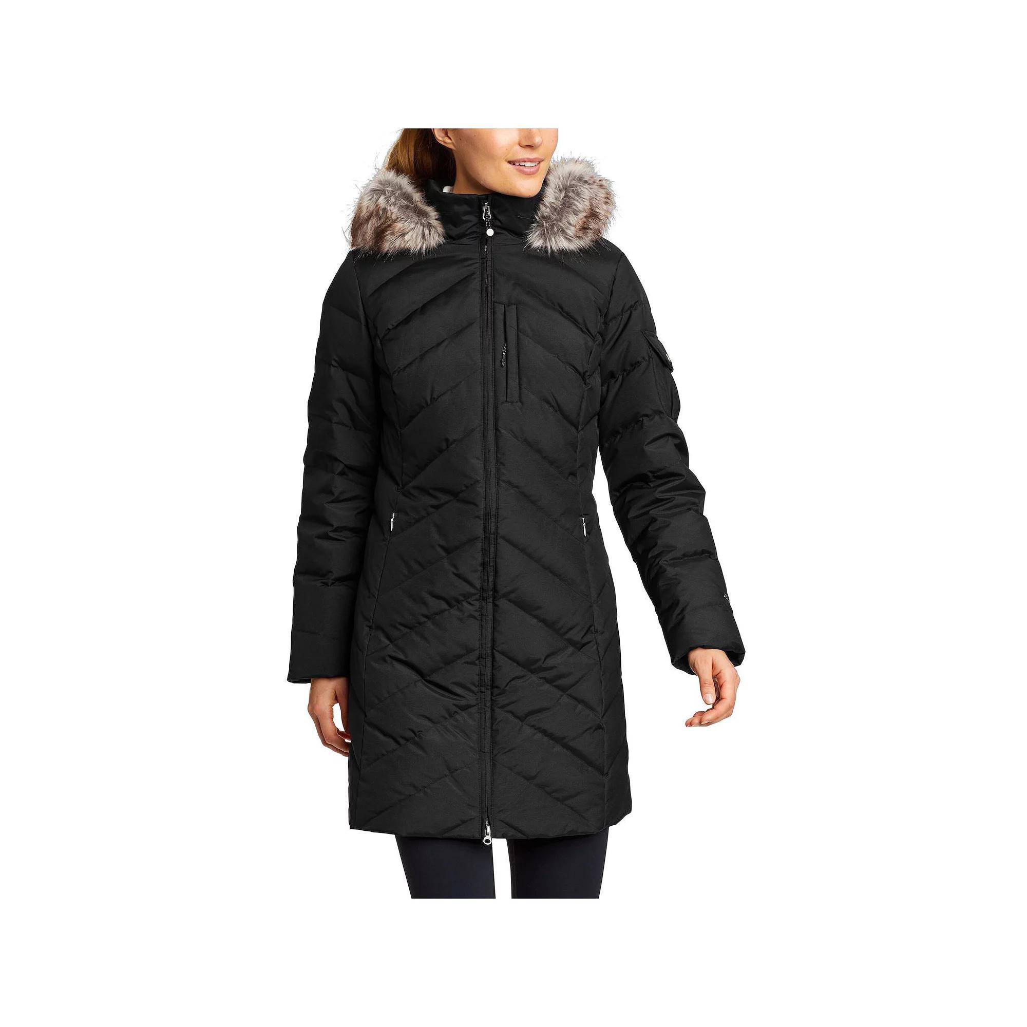 Women's Eddie Bauer Crystal Ridge Down Parka Jacket, Size: Large, Blue Product Image