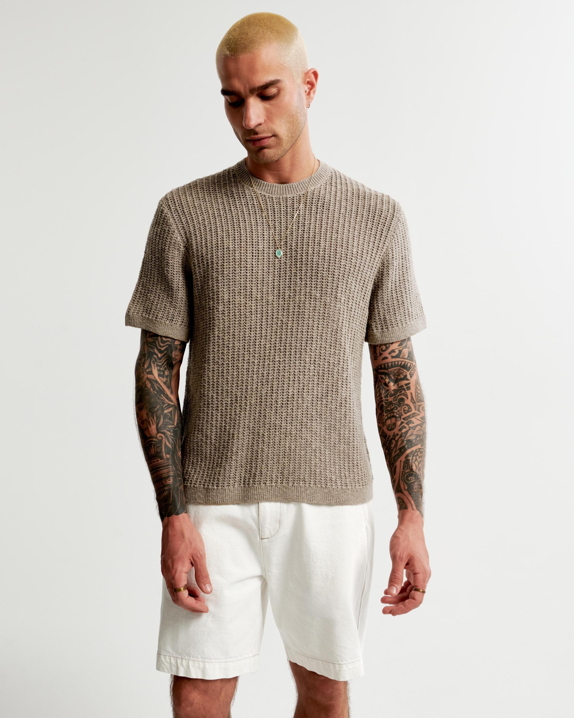Stitched Sweater Tee Product Image
