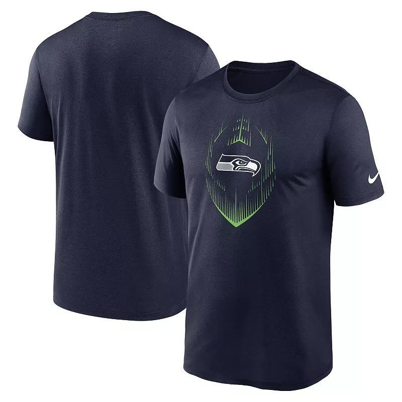 Men's Nike Black Carolina Panthers Primetime Legend Wordmark Performance T-Shirt, Size: 4XL Product Image