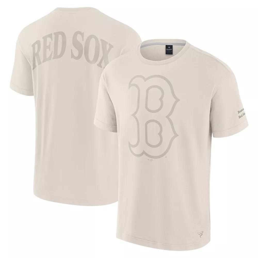 Men's Fanatics Cream Boston Red Sox Elements Iconic T-Shirt, Size: Medium, Beige Product Image