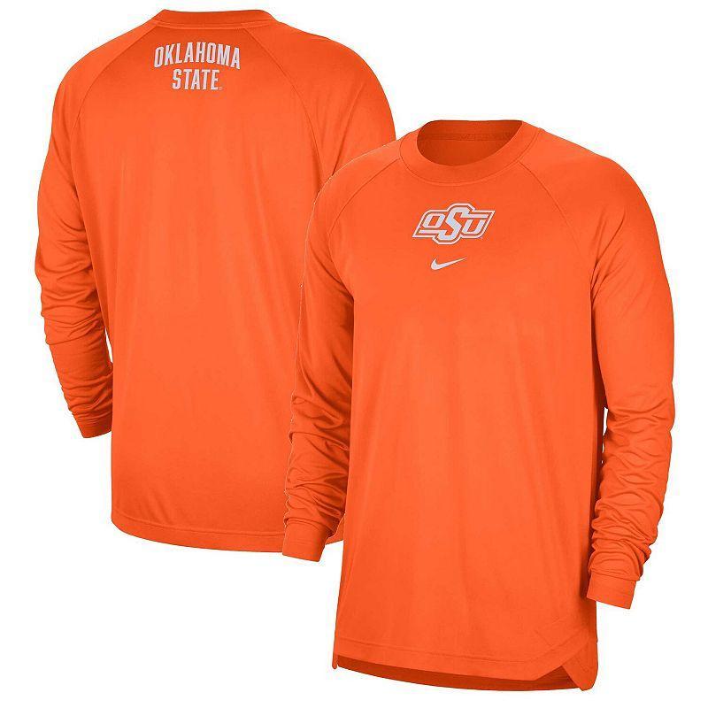 Men's Nike Blue UCLA Bruins 2022 Coach Performance Long Sleeve V-Neck T-Shirt, Size: XL Product Image