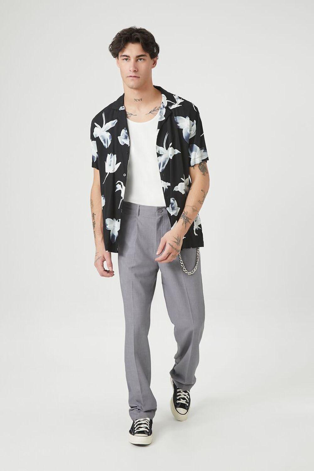 Slim-Fit Trouser Pants | Forever 21 Product Image