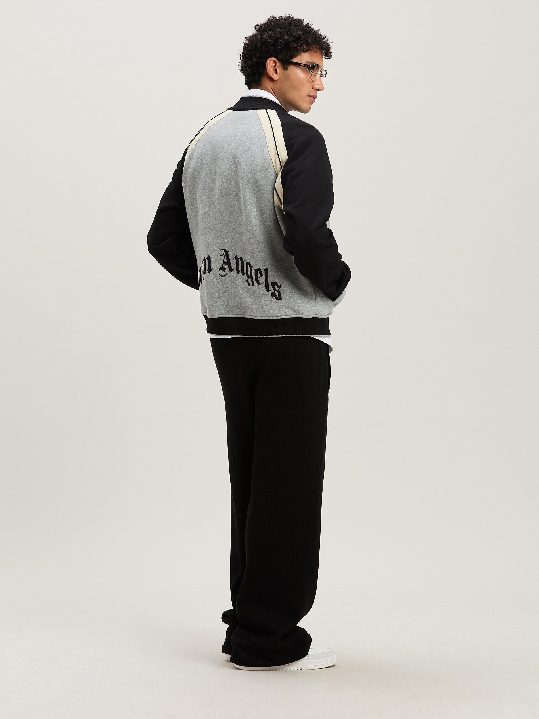 CURVED LOGO TRACK VARSITY GREY MELANGE - Product Image