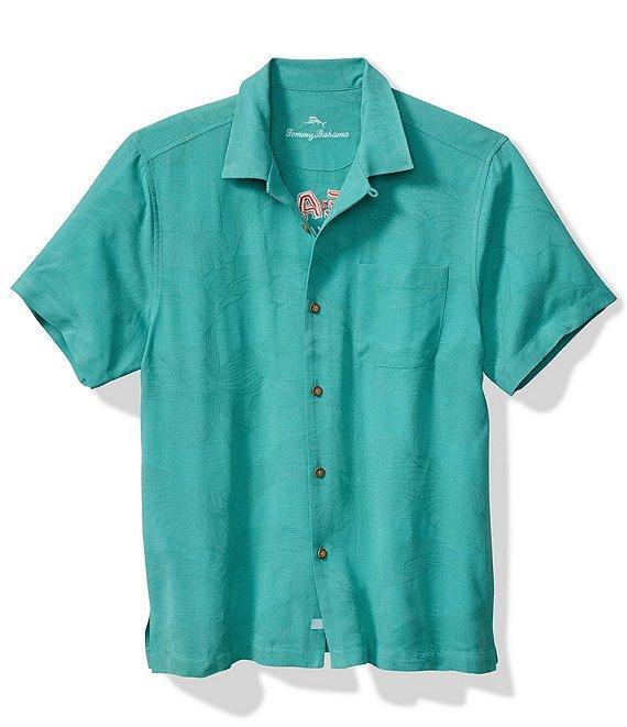 Tommy Bahama Meat Your Maker Short Sleeve Woven Embroidered Camp Shirt Product Image