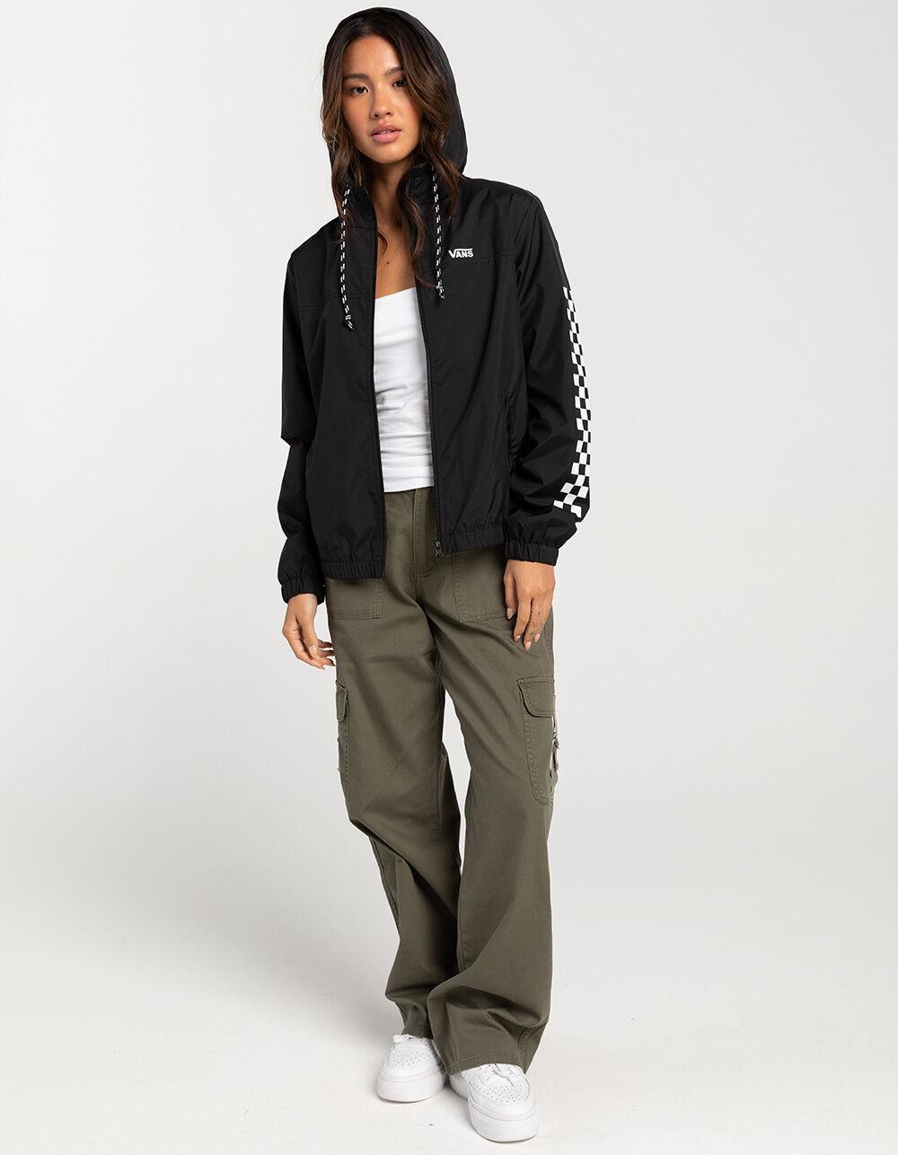 VANS Kastle Check Me Womens Jacket - BLACK Product Image