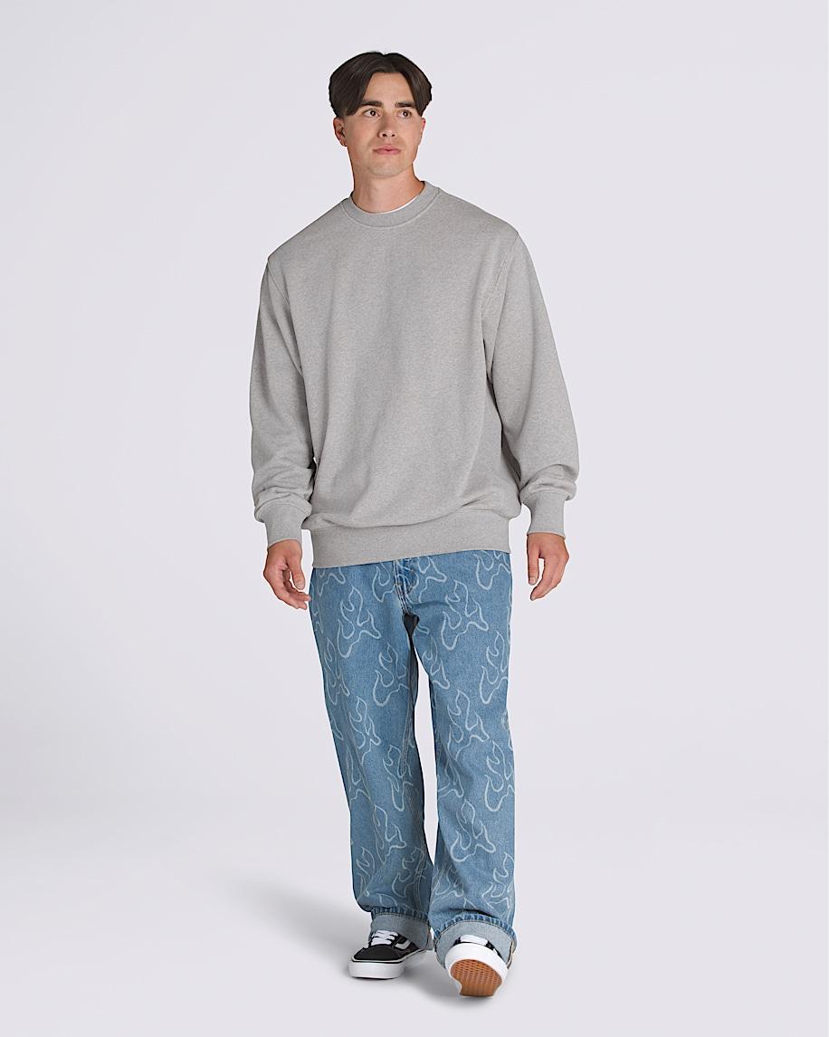 Original Standards Crew Sweatshirt in Heather Grey| Vans US Product Image