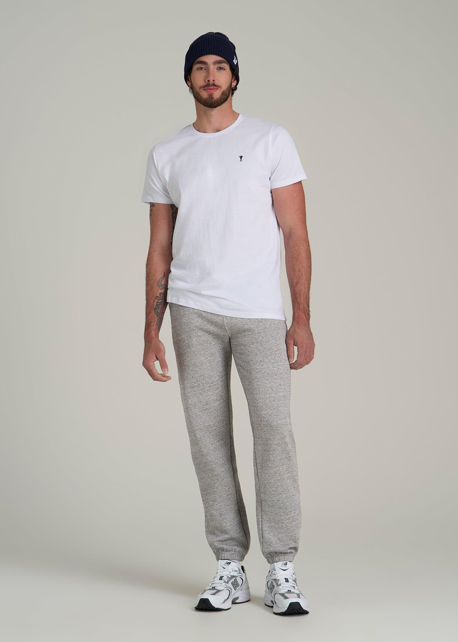 Wearever 2.0 Fleece Sweatpants for Tall Men in Heathered Grey Product Image