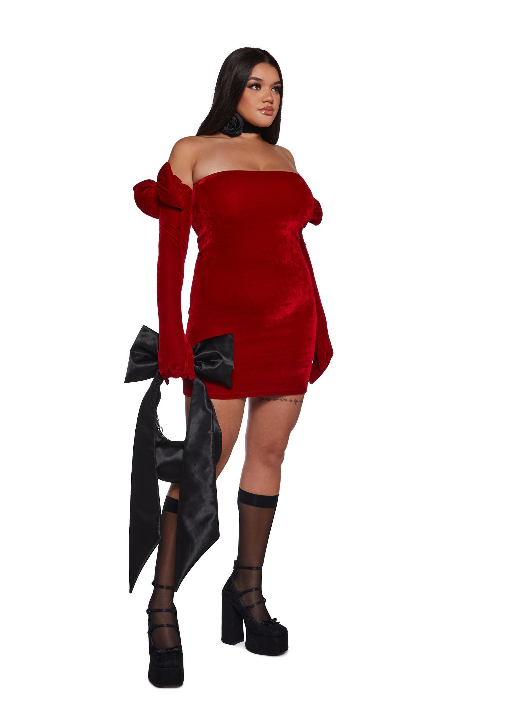 Pretty Perfection Mini Dress Set - Red Baby Product Image