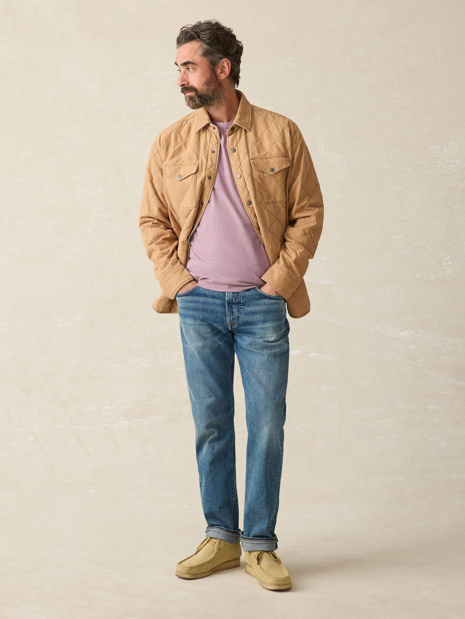 Sunwashed Tee - Faded Grape Male Product Image
