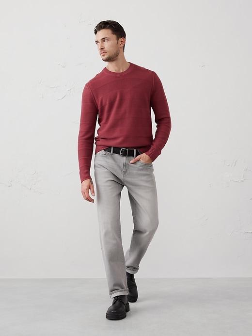 Textured Striped Sweater Product Image